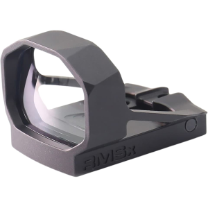 Shield Sights Mini Compact RMSX Reflex Red Dot Sight 65 MOA Dot Ring with 2 MOA Dot XL Glass Lens Matte Black - Shield Sights
