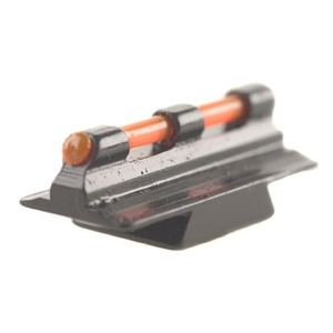 Williams Fire Sight Rifle Bead .290" Height, .340" Width Steel Blue 3/32" Fiber Optic Red