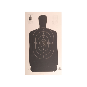 NRA Official Silhouette Targets B-34 25-Yard Paper 100PK