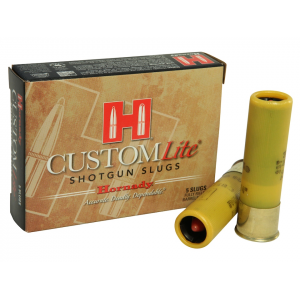 HORNADY Custom Lite 20 Gauge Polymer Tip Sabot Slug 2-3/4" 250 Grain Box Of 5