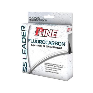 P-LINE Salmon & Steelhead Fluorocarbon Leader 20lb 100yd Clear