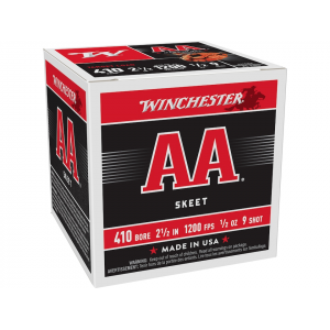 WINCHESTER Aa Target 410 Ammo 2-1/2" #9 Lead Shot 1/2 Oz Box Of 25