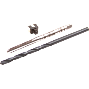 Carlson's High Visibility Shotgun Front Bead Sight Installation Kit 6x48 Thread Steel White