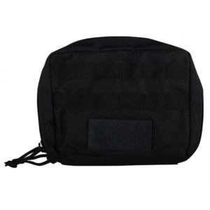 VOODOO TACTICAL Premium Sniper Shooter's Mat Data Book Tactical Pouch Black