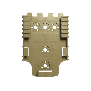 Safariland Quick Locking System QLS 22 Receiver Plate Polymer Flat Dark Earth