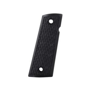 ERGO Warrior Suregrip Grip Panels Square Bottom 1911 Government, Commander Overmolded Rubber Black - Ergo