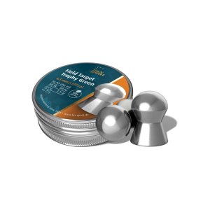 H&N Field Target Trophy Green Domed Air Gun Pellets 177 Caliber 5.71 Grain 300PK