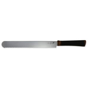 Ontario Agilite Bread Knife 10" Serrated 14C28C Stainless Steel Blade Polycarbonate/VersaFlex Handle - Ontario