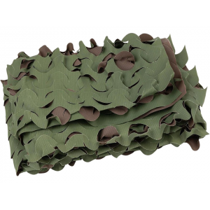 Allen Vanish Die-Cut Camouflage Netting 9.8' x 58" Olive and Brown - Allen