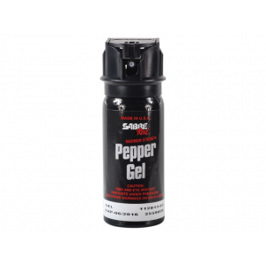 Sabre Red 1.8 oz Flip Top Pepper Spray Gel with Holster-Gel - Sabre