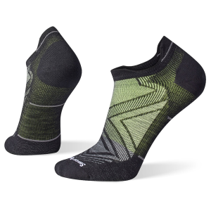 SMARTWOOL Men's Run Zero Cushion Low Ankle Socks Black XL