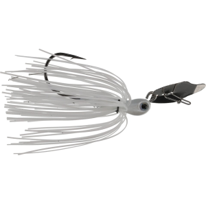 Strike King Tungsten Thunder Cricket Bladed Jig White 1/2 oz
