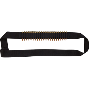 Bulldog Rifle Ammo Bandolier 24-Round Nylon Black