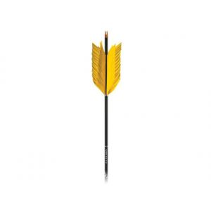 Carbon Express Flu Flu 60-75 Carbon Arrow Feather Vanes Black
