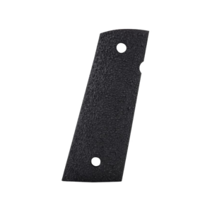 ERGO XTR Grip Panels Aggressive Texture Square Bottom for 1911 Government, Commander Hard Rubber Black - Ergo
