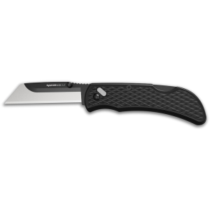 Outdoor Edge Razorwork 2.5 Pocket Knife 2.5" Razor Stainless Steel Stainless Blade Glass Reinforced Nylon (GRN) Handle Black - Outdoor Edge