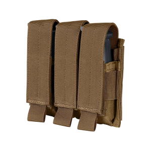 Condor Triple Pistol Magazine Pouch Coyote Brown - Condor