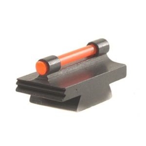 Marble's Front Sight .312" Height .340" Width Steel Blue 3/32" Fiber Optic Orange - Marble Arms