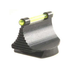 Marble's Front Sight .500" Height .531" Width Steel Blue 3/32" Fiber Optic Green - Marble Arms