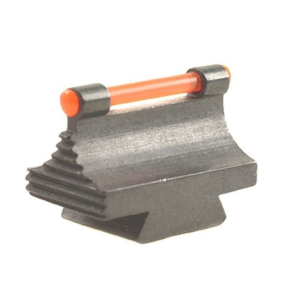 Marble's Front Sight .450" Height .340" Width Steel Blue 3/32" Fiber Optic Orange - Marble Arms