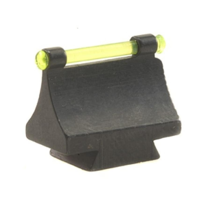 Marble's Front Sight .530" Height .340" Width Steel Blue 3/32" Fiber Optic Green - Marble Arms