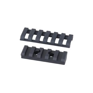 ERGO Picatinny Rail with Rail Covers and Mounting Hardware AR-15 Handguard 2" Aluminum Black