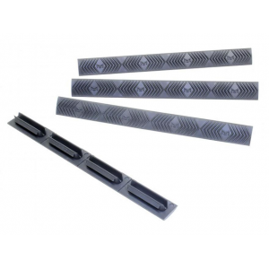 ERGO WedgeLok M-LOK Slot Cover Polymer Graphite Gray 4PK - Ergo