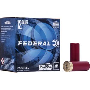 eral Top Gun Steel Target 12 Gauge 2-3/4 #7 Steel Shot 1-1/8 Oz Box Of 25 Ammo