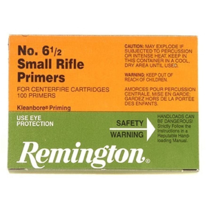 Remington Small Rifle Primers #6-1/2 Case of 5000 (5 Boxes of 1000) - Remington