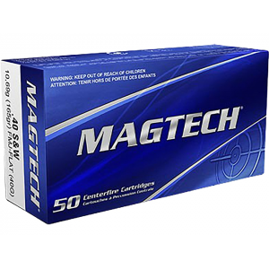 tech 40 S&W 165 Grain Full Metal Jacket Case Of 1000 (20 Boxes Of 50) Ammo