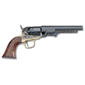 Uberti 1862 Pocket Navy Black Powder Revolver 36 Caliber 6.5" Blued Barrel Case Hardened Frame Walnut Grip