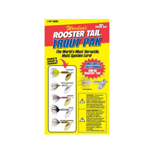 Worden's Rooster Tail Trout Tackle Box Kit 1/16oz