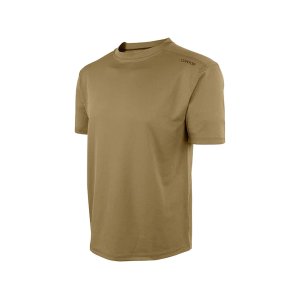 CONDOR Men's Maxfort Training Short Sleeve Crew Neck T Shirt Tan Medium