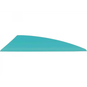 TAC Vanes TAC Driver Arrow Fletching 2.75" Turquoise 36PK - Tac Vanes