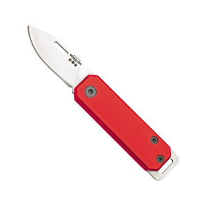 Bear & Son 109 Pocket Knife 1.5" Drop Point 440HC Satin Blade Aluminum Handle Red - Bear & Son