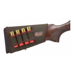 Beartooth Products StockGuard 2.0 Shotgun Stock Cover with Shell Holder Brown Neoprene - Beartooth Products