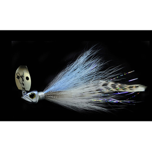 PICASSO Aaron Martens Special FX Shock Blade Bladed Jig Blue Glimmer Shad 3/8 oz