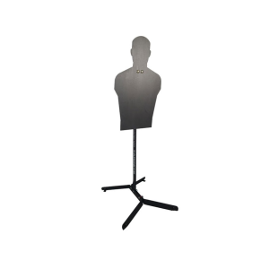 Challenge Targets Full Size Silhouette Rifle Rated Target 3/8" AR500 Steel with Armor Post - Challenge Targets
