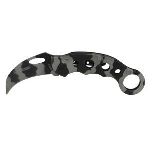 Smith & Wesson Extreme Ops Pocket Knife 3" Hawkbill 4034 Camo Stainless Steel Blade Stainless Steel Handle Camo - Smith & Wesson