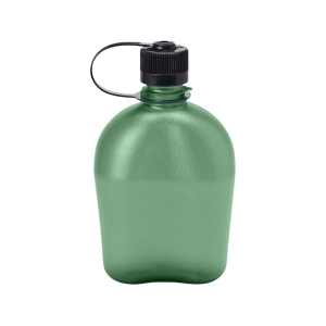 NALGENE Oasis Canteen 32oz Water Bottle Foliage W/ Black Cap