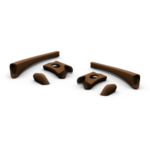 Oakley Flak Jacket Earsock/Nosepiece Kit Rootbeer - Oakley