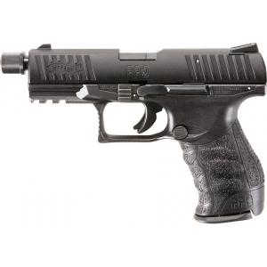 WALTHER Ppq M2 22lr Pistol 4" Threaded Barrel 12+1 Round Black