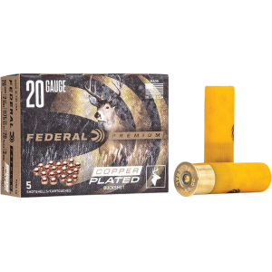 eral Premium Vital-Shok 20 Gauge 2-3/4 #3 Buckshot 20 Pellets Box Of 5 Ammo