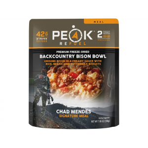 PEAK REFUEL Back Country Bison Bowl Freeze Dried Food