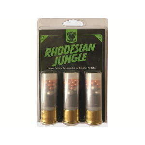 Reaper Defense Group Rhodesian Jungle 12 Gauge Ammo 2-3/4" #00 Buckshot and BB 3PK - Reaper Defense Group