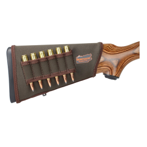 Beartooth Products StockGuard 2.0 Rifle Stock Cover with Ammo Holder Brown Neoprene - Beartooth Products