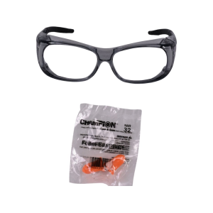 Champion Shooting Glasses and Ear Plugs Combo Clear - Champion Target