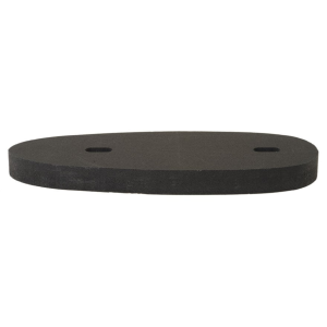 100 Straight Stock Spacer 1/2" Thick Black - 100 Straight