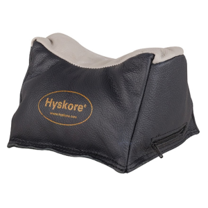HySkore Universal Rear Shooting Rest Bag Black and Gray Filled - Hyskore