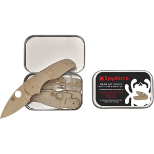 Spyderco Lil' Native Wooden Kit - Spyderco